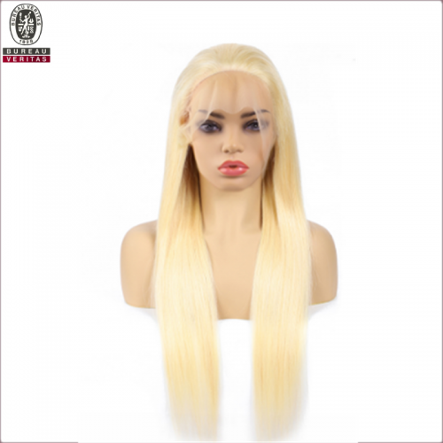 Luxury 613 Virgin Hair Wig Long Straight Human Hair Blonde Wigs 13*4 Lace Front Wig