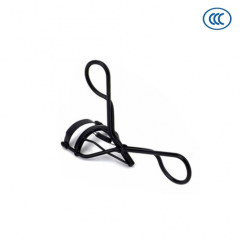 Custom Stainless Steel Makeup Eyelash Tools Women Black Private Label Eyelash Curler