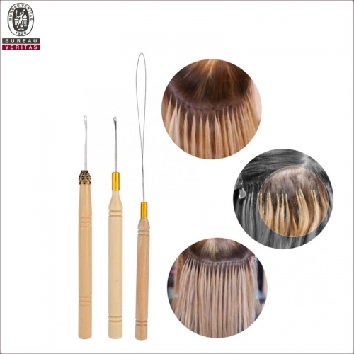Factory directly sell loop pulling needle /hair extension pulling needle