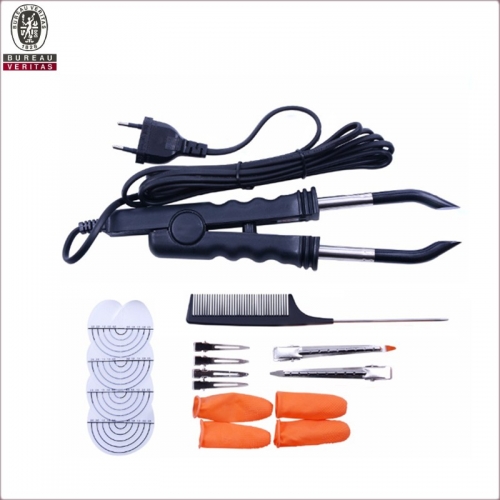 Hair Extension Keratin Iron Tool Set Extension Machine Hair Heat Connector Wand Iron